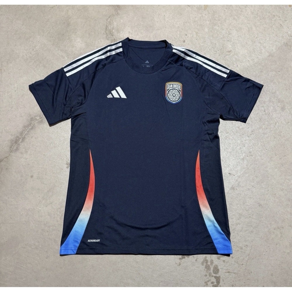 *NWT San Diego FC MLS Soccer Futbol Adidas Home Jersey 2025-26 Men Size 2XL *NEW